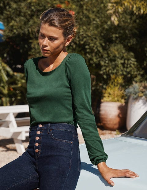 Supersoft Long Sleeve Tee - Palm Leaf Supersoft Long Sleeve Tee - Palm Leaf