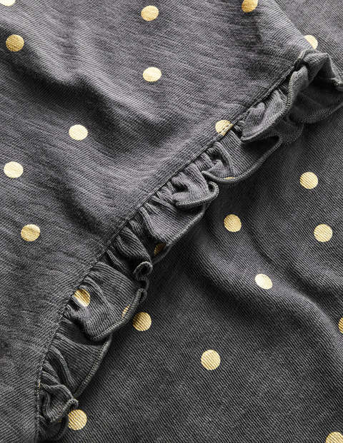 Faye Jersey Top - Asphalt, Scattered Spot Faye Jersey Top - Asphalt, Scattered Spot