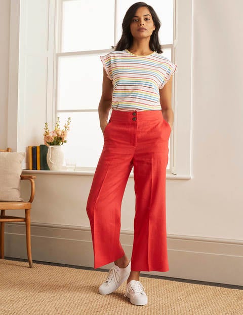 Faye Jersey Top - Summer Rainbow Multi Breton Faye Jersey Top - Summer Rainbow Multi Breton