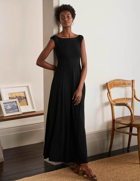 boden black maxi dress