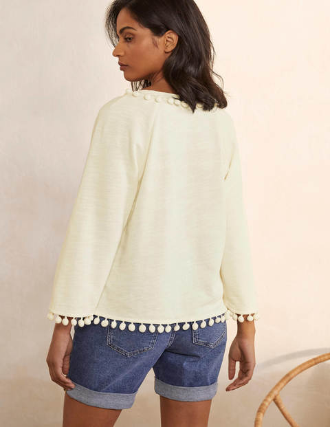 Layla Sweatshirt - Naturweiß Layla Sweatshirt - Naturweiß