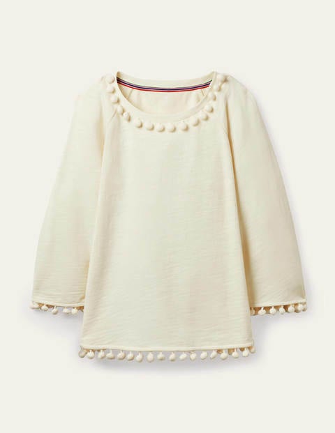 Layla Sweatshirt - Naturweiß Layla Sweatshirt - Naturweiß