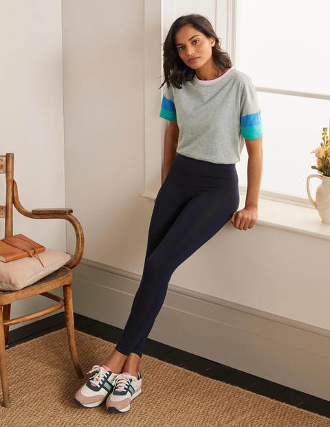 Clarissa Jersey T-shirt - Grey Marl Clarissa Jersey T-shirt - Grey Marl