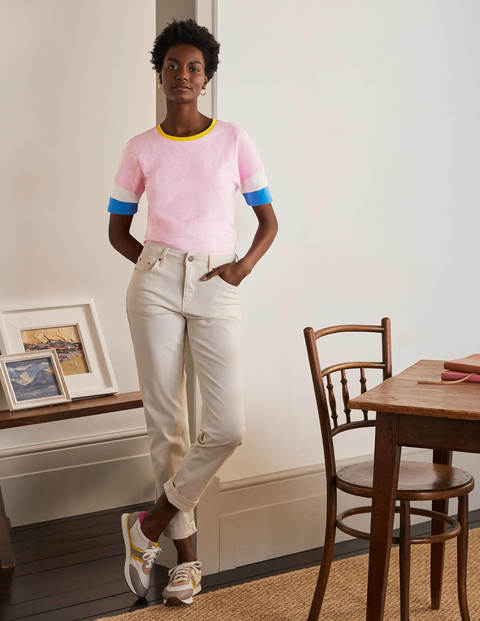 Clarissa Jersey-T-Shirt - Zartes Rosa Clarissa Jersey-T-Shirt - Zartes Rosa