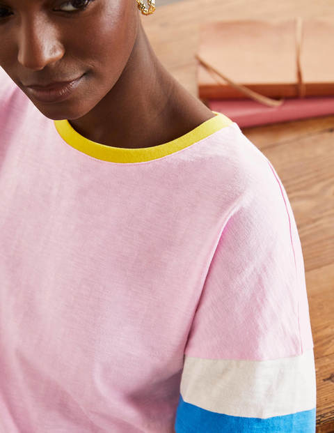 Clarissa Jersey-T-Shirt - Zartes Rosa Clarissa Jersey-T-Shirt - Zartes Rosa