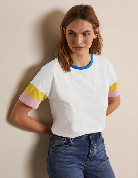 Clarissa Jersey T-shirt - White Clarissa Jersey T-shirt - White