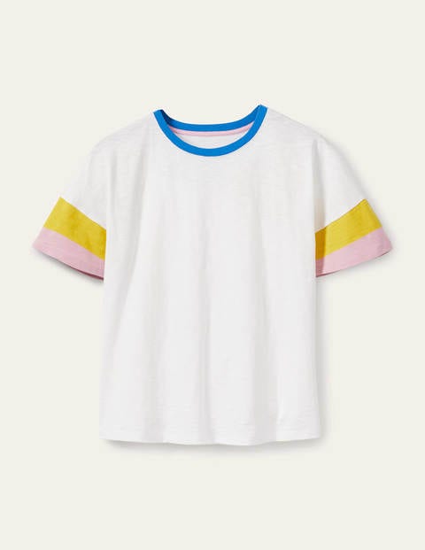 Clarissa Jersey T-shirt - White Clarissa Jersey T-shirt - White