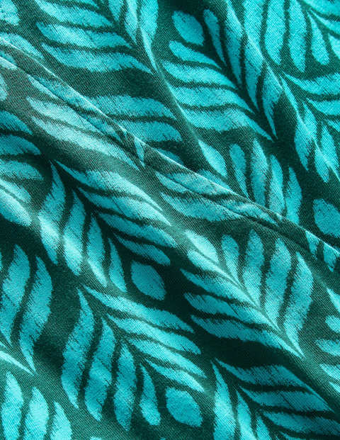 Ruby Jersey Romper - Palm Leaf, Palm Tile Ruby Jersey Romper - Palm Leaf, Palm Tile