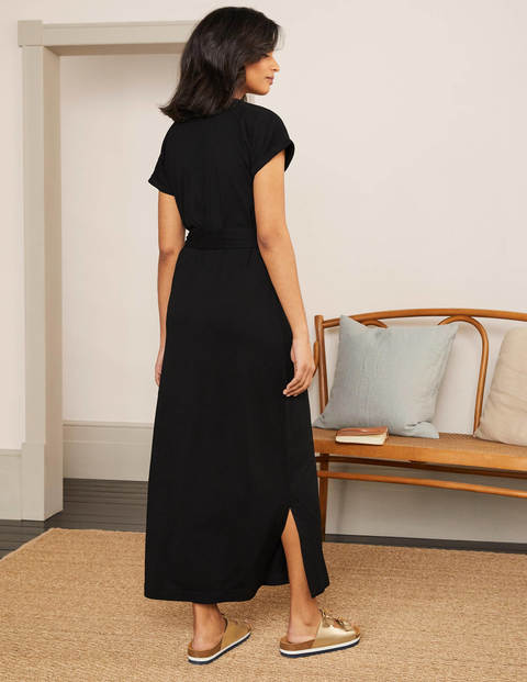 Ella T-shirt Midi Dress - Black Ella T-shirt Midi Dress - Black