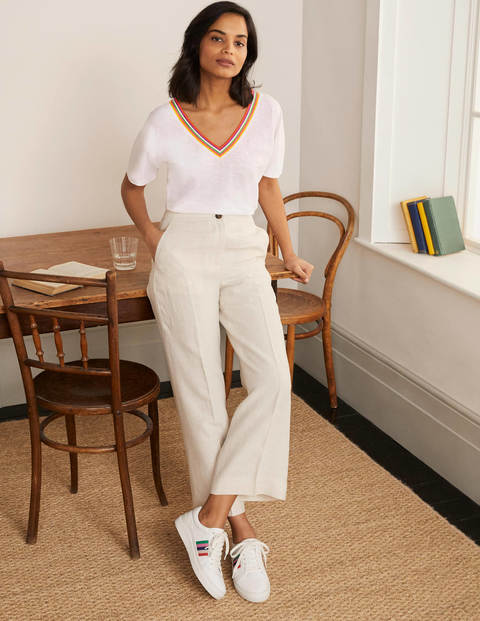 Beatrice Jersey Top - White Beatrice Jersey Top - White
