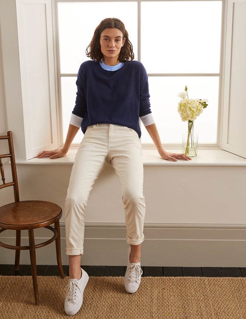 Charlotte Relaxed Sweater - Navy Charlotte Relaxed Sweater - Navy