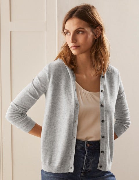 Elodie Relaxed Hoodie - Grey Melange Elodie Relaxed Hoodie - Grey Melange
