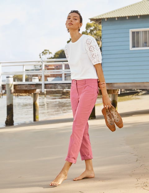 Abingdon Chino Pants - Dusty Red Abingdon Chino Pants - Dusty Red