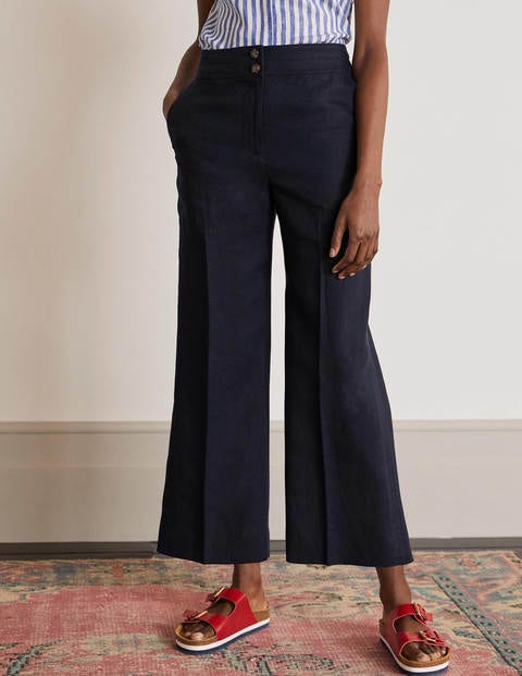 Pantalon Cornwall en lin - Navy Pantalon Cornwall en lin - Navy