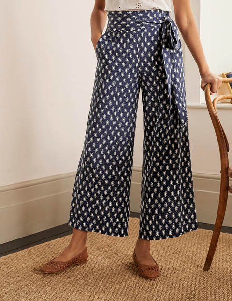 Caithness Pants - Navy, Paisley Stamp Caithness Pants - Navy, Paisley Stamp
