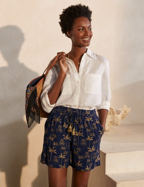 Bembridge Shorts - French Navy, Rainforest Bembridge Shorts - French Navy, Rainforest