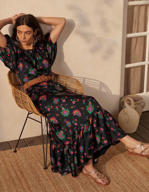 boden black maxi dress