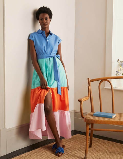 Betty Maxi Shirt Dress - Marina Betty Maxi Shirt Dress - Marina