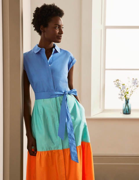 Betty Maxi Shirt Dress - Marina Betty Maxi Shirt Dress - Marina