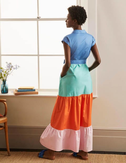 Betty Maxi Shirt Dress - Marina Betty Maxi Shirt Dress - Marina