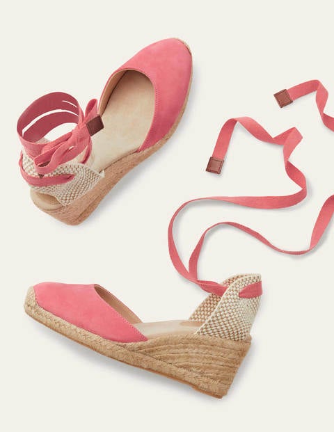 Cassie Espadrille Wedges - Azalea Cassie Espadrille Wedges - Azalea