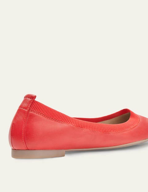 Hettie Flexi Ballerinas - Red Hettie Flexi Ballerinas - Red