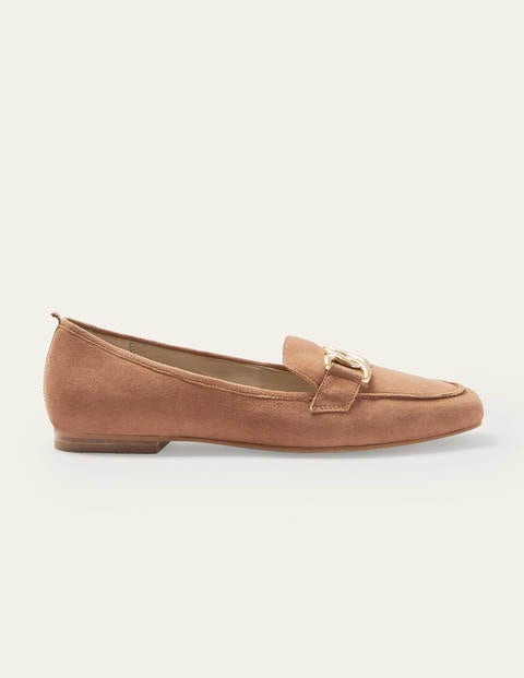 Martha Loafers - Tan Suede Martha Loafers - Tan Suede