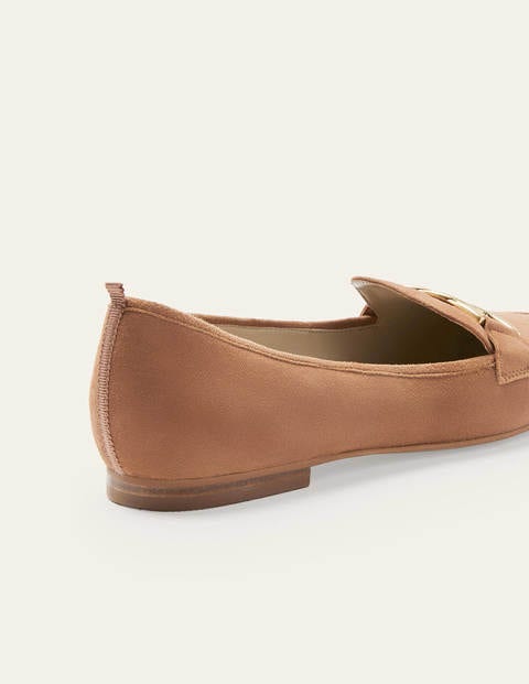 Martha Loafers - Tan Suede Martha Loafers - Tan Suede