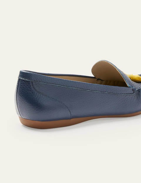 Melanie Moccasins - Navy Melanie Moccasins - Navy