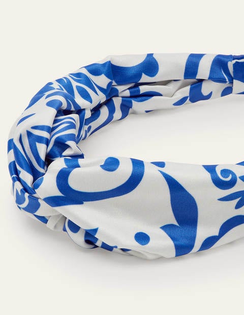 Knotted Headband - Geo, Summit Knotted Headband - Geo, Summit