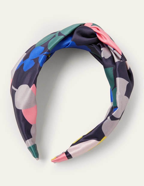 Knotted Headband - Leaf, Asphalt Knotted Headband - Leaf, Asphalt