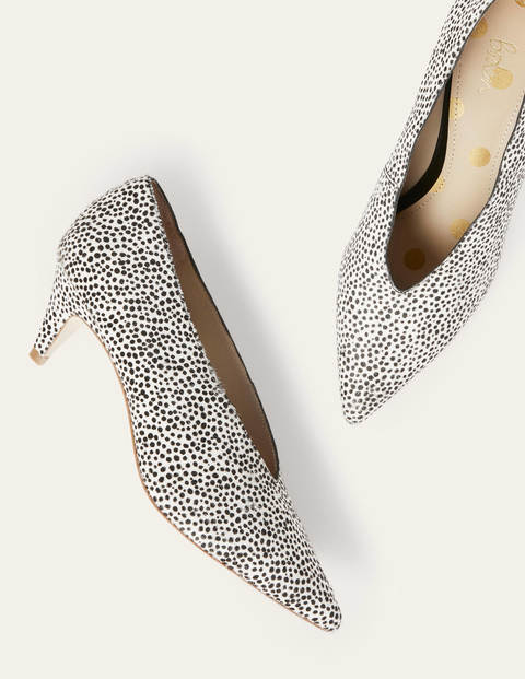 Natalie Kitten Heels - Dalmatian Natalie Kitten Heels - Dalmatian