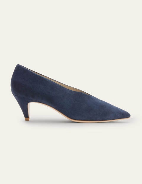 Natalie Kitten Heels - Navy Natalie Kitten Heels - Navy