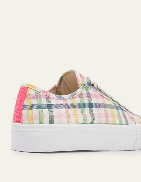 Natasha Plimsolls - Gingham Natasha Plimsolls - Gingham