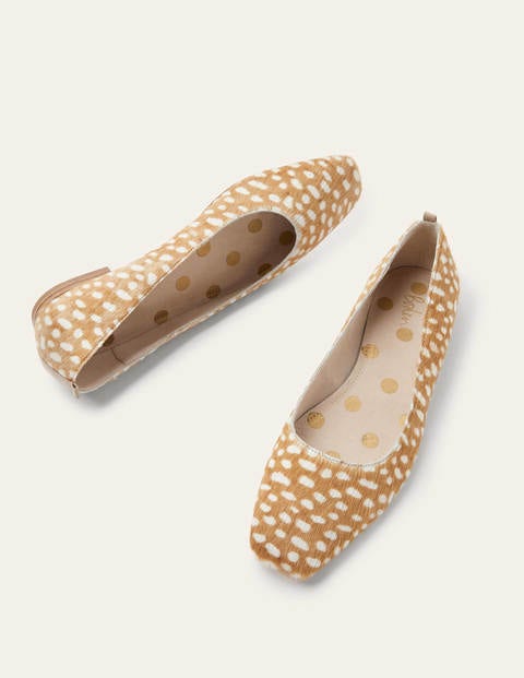 Olive Ballerinas - Rehmuster Olive Ballerinas - Rehmuster