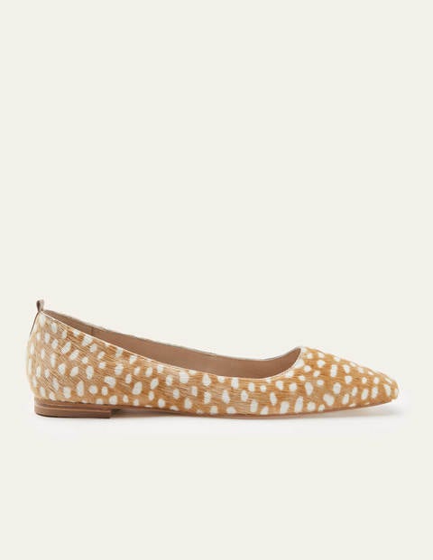 Olive Ballerinas - Rehmuster Olive Ballerinas - Rehmuster