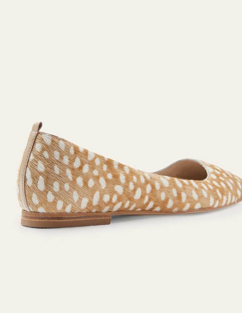 Olive Ballerinas - Rehmuster Olive Ballerinas - Rehmuster