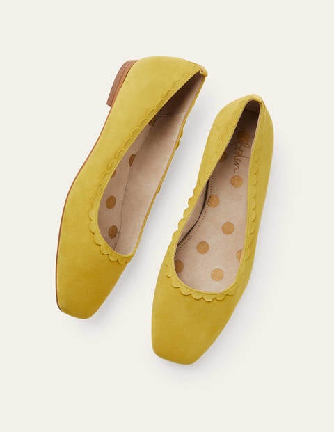 Olive Ballerinas - Chartreuse Olive Ballerinas - Chartreuse