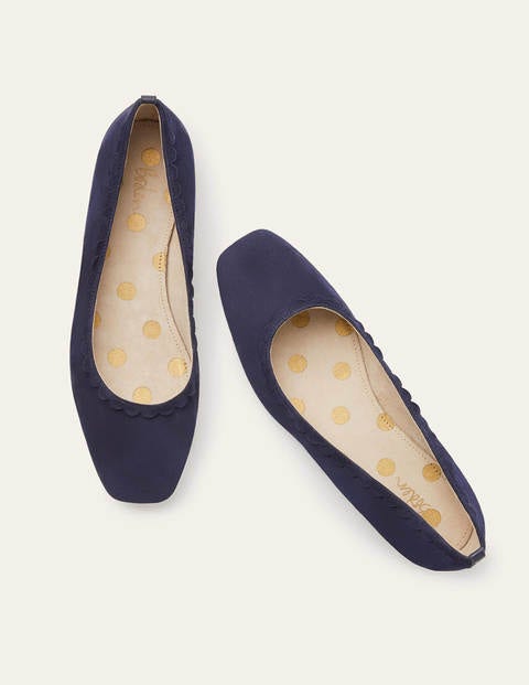 Olive Ballerinas - Navy Olive Ballerinas - Navy