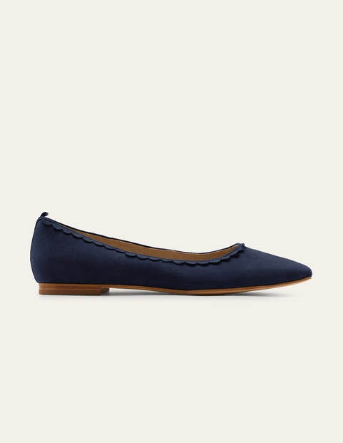 Olive Ballerinas - Navy Olive Ballerinas - Navy