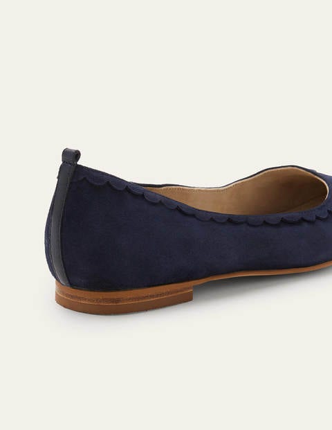 Olive Ballerinas - Navy Olive Ballerinas - Navy