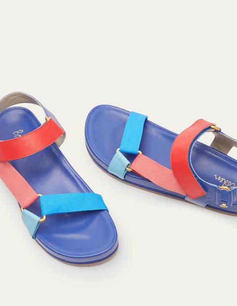 Philomina Sandals - Navy Colourblock Philomina Sandals - Navy Colourblock