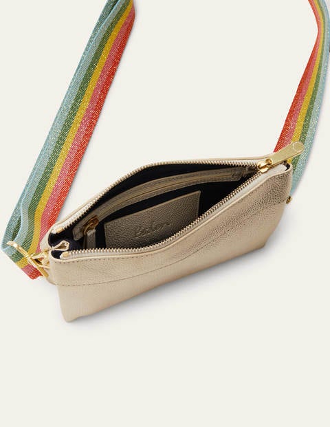 Clementine Crossbody Bag - Pale Gold Clementine Crossbody Bag - Pale Gold