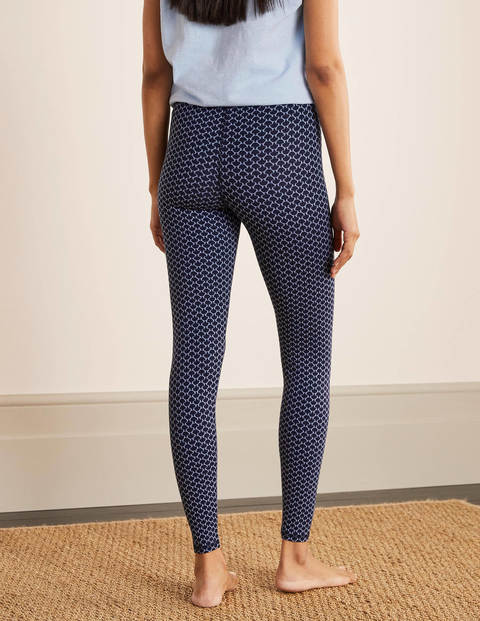 Favourite Leggings - Navy, Flower Bud Favourite Leggings - Navy, Flower Bud