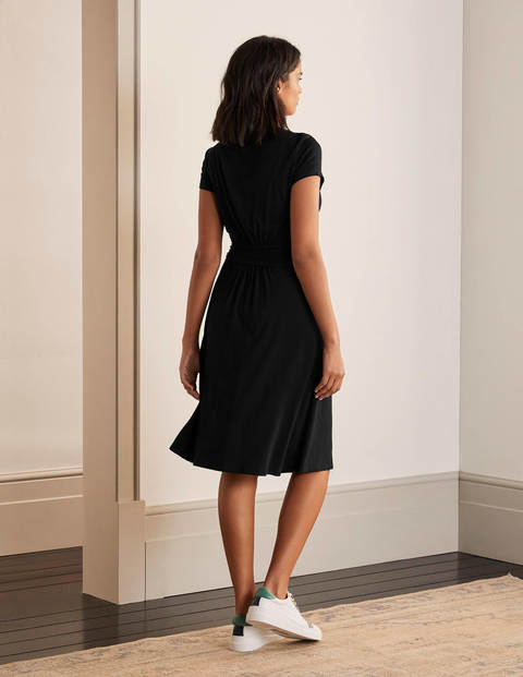 Amelie Jersey Dress - Black Amelie Jersey Dress - Black