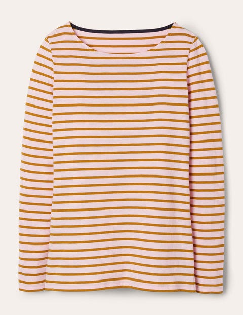 Long Sleeve Breton - Spring Blossom/ Frankincense Long Sleeve Breton - Spring Blossom/ Frankincense