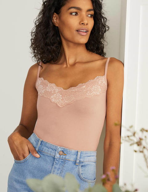 Lace Cami - Shell Pink Lace Cami - Shell Pink