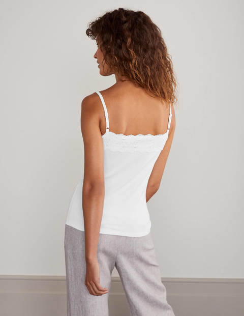 Lace Cami - White Lace Cami - White