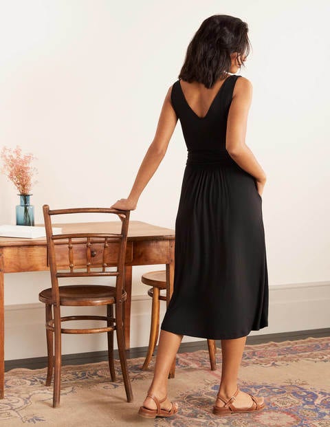 Effie Jersey Dress - Black Effie Jersey Dress - Black