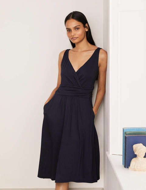 Effie Jersey Dress - Navy Effie Jersey Dress - Navy